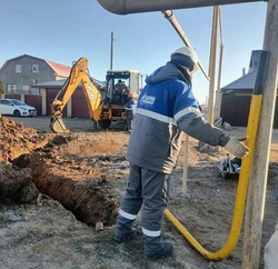В Астраханской области продолжаются работы по газификации