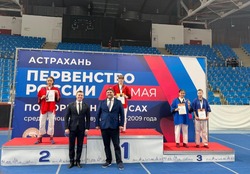 Три астраханки стали призёрами первенства России по борьбе на поясах