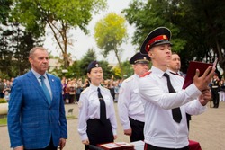 В Астрахани 115 юношей вступили в ряды суворовцев