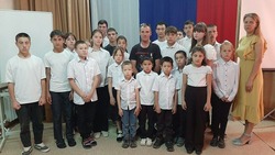 Астраханский боец СВО провёл урок мужества