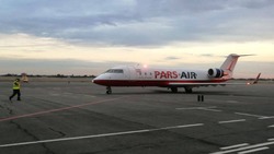 В Астрахани приземлился первый пассажирский самолёт из Ирана