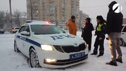 Снежный день в Астрахани отметился 95 дорожными авариями