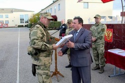 В Астраханской области бойцов наградили благодарственными письмами губернатора