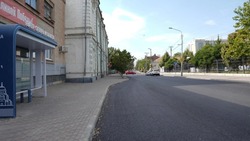 Улицу Коммунистическую в Астрахани ремонтируют по нацпроекту