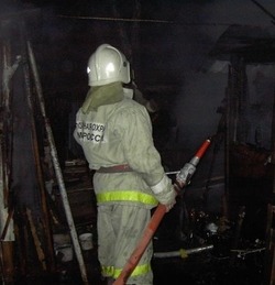 МЧС сообщает о погибшем при ночном пожаре в посёлке Кирпичного завода