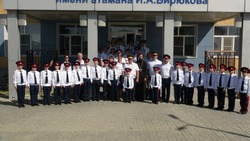 Пятому взводу Астраханского казачьего кадетского корпуса присвоено имя Георгия Шерстюкова