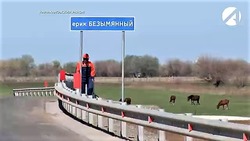 В Астраханской области завершена реконструкция моста через ерик Безымянный
