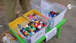 Астраханцы могут помочь детям с помощью крышечек