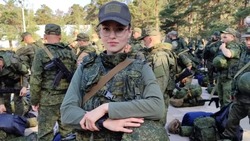 Астраханка служит санинструктором в десантных войсках