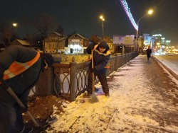 В Астрахани с улиц вывезли около 30 тонн снега