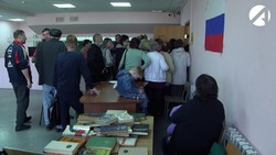 Сотрудники астраханского пенсионного фонда консультируют соотечественников из Мариуполя