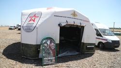 Три тысячи астраханцев посетили пункт отбора контрактников на Сабантуе