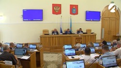 В Думе Астраханской области рассмотрели корректировку регионального бюджета