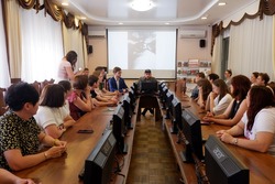 В астраханской библиотеке прошла встреча с ветераном СВО