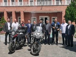 Астраханскую область посетили мотоциклисты из Ирана
