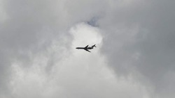 Над Каспийским морем самолёт подал сигнал бедствия