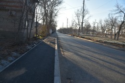 Глава Астрахани проверил качество ремонта дороги на улице Мосина
