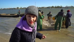 Астраханские рыбаки засветились на федеральном телеканале