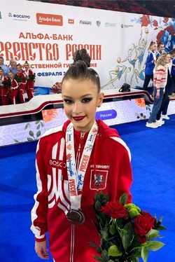 Астраханская гимнастка выиграла несколько медалей на первенстве России