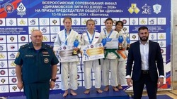 Астраханские дзюдоисты завоевали медали «Динамовской лиги»