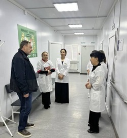 Совет главврачей проверил медучреждения в Приволжском и Камызякском районах Астраханской области