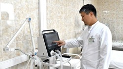 Новый аппарат ИВЛ отправили в районную больницу Астраханской области