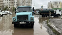 С астраханских улиц откачали более 3000 кубометров воды