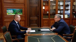 Игорь Бабушкин встретился с руководителем астраханского управления Федерального казначейства