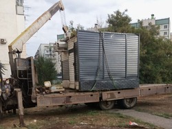 В Астрахани демонтируют нелегальные торговые объекты