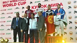 Астраханец завоевал кубок мира по борьбе на поясах