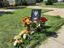 В Астраханской области открыли мемориал погибшему бойцу СВО