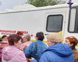 Астраханцы из глубинки проходят медобследования, не покидая родного села