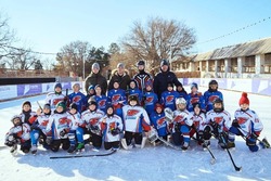 В Астраханском кремле прошёл хоккейный турнир среди детей