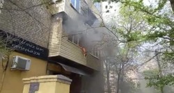 В Советском районе Астрахани загорелась квартира