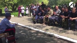 Астраханские казаки вернулись из гуманитарной поездки в Донбасс