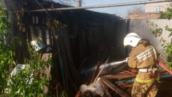 Причиной пожара в Астраханской области стала неосторожность