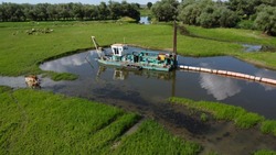 В Астраханской области ведётся расчистка реки Ахтубы