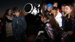 Астраханские школьники побывали на астрономических наблюдениях