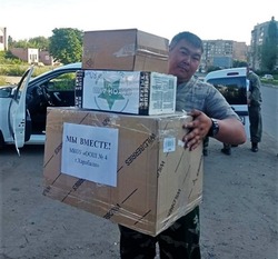 Жители Харабалинского района поддержали бойцов СВО