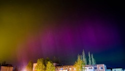 На юге России появилось северное сияние