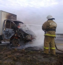 В Астраханской области за день сгорели две «Газели»