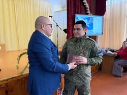 Астраханский боец СВО получил государственную награду