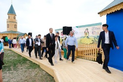 Татарская делегация оценила площадку проведения Сабантуя в Астраханской области