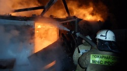 В Астраханской области горела летняя кухня
