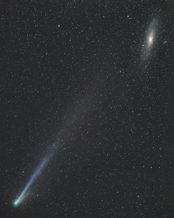 В Наримановском районе засняли комету Понса-Брукса