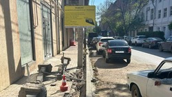 В Астрахани по нацпроекту обновляют улицы в районе центральной набережной