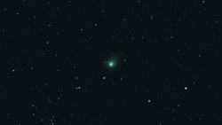 Астраханец запечатлел «взрывную» комету