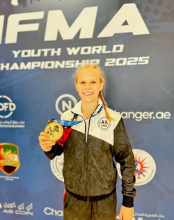 Юная астраханка одержала победу на первенстве мира по муайтай