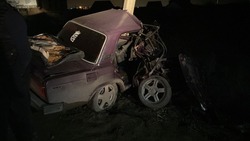 Молодой астраханец на скорости влетел в столб