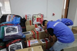 Астраханские волонтёры отправили на передовую три тонны гумпомощи 